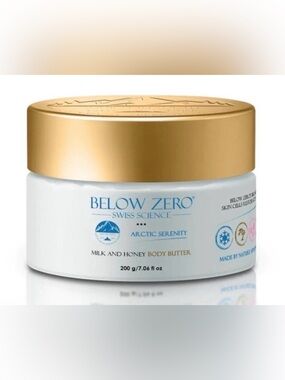 Below Zero Arctic Serenity Milk & Honey Body Butter - Retail $160